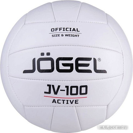 Мяч Jogel JV-100 19885 (5 размер, белый)