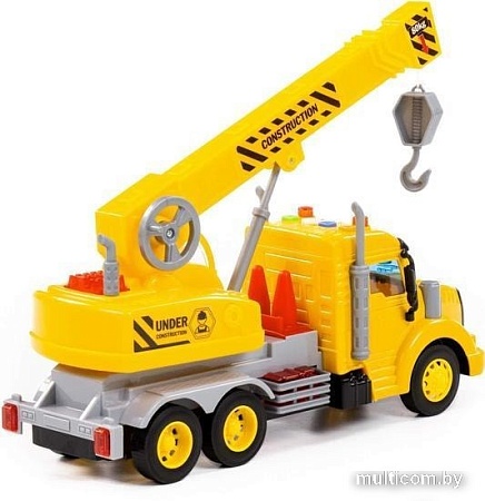 Игрушечный транспорт Полесье Профи (желтый)