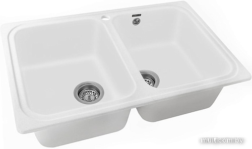 Кухонная мойка Gerhans C02 (белый)