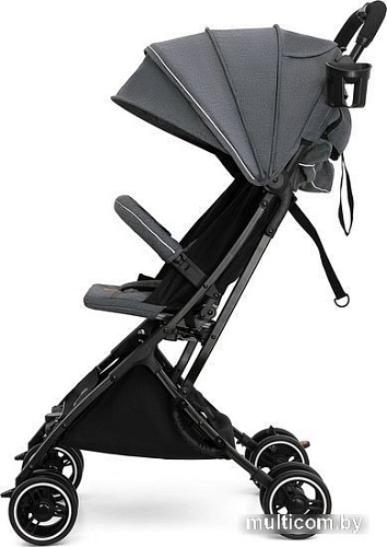 Коляска прогулочная «книга» Nuovita Vero (темно-серый)