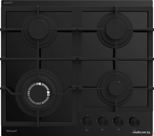 Варочная панель Weissgauff HGG 641 BGV Nano Glass