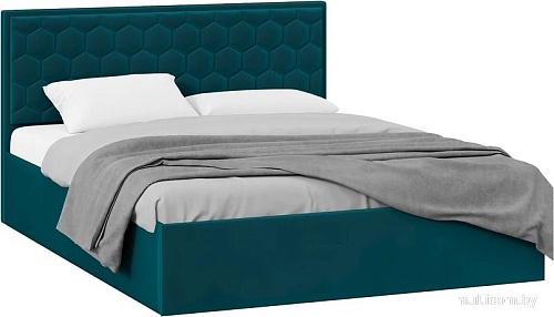 Кровать Трия Порто Универсальная 180x200 (велюр Confetti Izumrud)
