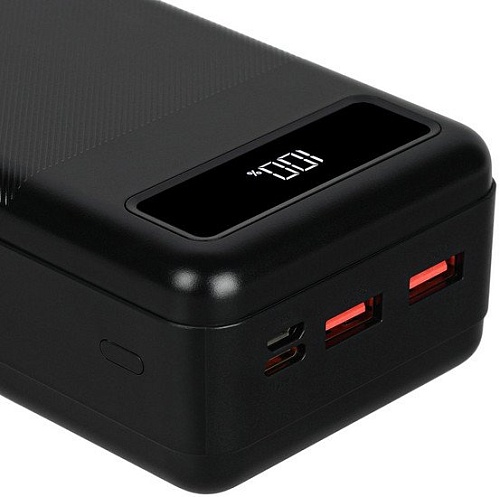 Внешний аккумулятор TFN Porta LCD PD 22.5W 30000mAh (черный)