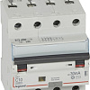 Дифференциальный автомат Legrand DX3 4P С 10A 30мА 6kА 4М 411185