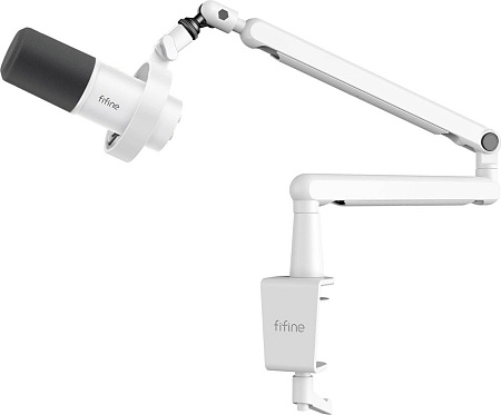 Проводной микрофон FIFINE T688 (белый)