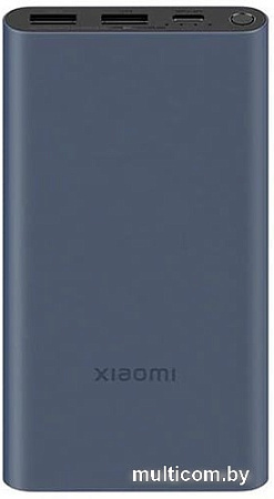 Внешний аккумулятор Xiaomi Power Bank 3 22.5W PB100DZM 10000mAh (черный)