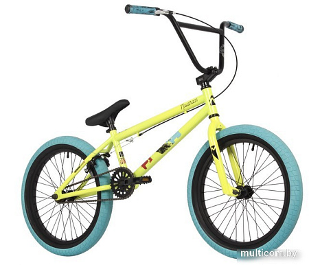 Велосипед Novatrack Wolf 2024 20BMX.WOLF.GN4 (зеленый)