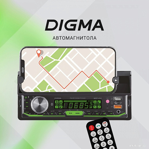 USB-магнитола Digma MCP-414