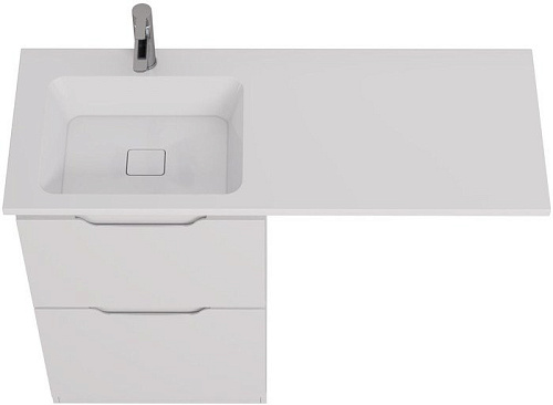 Умывальник Dreja Wing 120 L (чаша слева)
