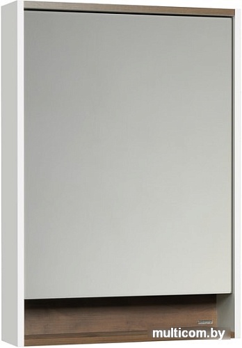 Акватон Шкаф с зеркалом Капри 60 1A230302KPDB0 (таксония темная)