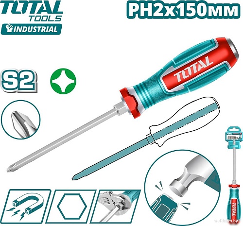 Отвертка Total TGTPH2150