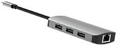 Док-станция Perfeo USB Type-C 6in1 PF-Type-C-21
