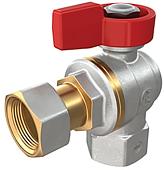 Фитинг Giacomini Кран шаровой угловой c вн. резьбой R781P-1 3/4&quot; R781PX014