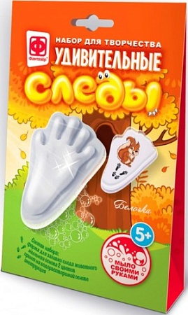 Набор для опытов Фантазер Удивительные следы Бельчонок 982705