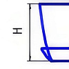 Кашпо NiNaGlass №5 4840154521