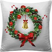 Чехол на подушку JoyArty Игрушки на венке sl_21510