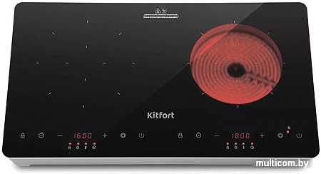 Настольная плита Kitfort KT-164