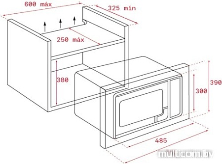 Микроволновая печь TEKA MB 620 BI