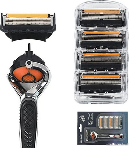 Бритвенный станок Glamify 5 касет