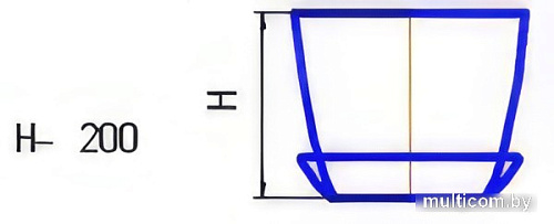 Кашпо NiNaGlass №5 4840154521