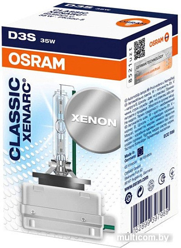 Ксеноновая лампа Osram D3S Xenarc Classic 1шт [66340CLC]