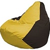 Кресло-мешок Flagman Груша Мини L Г0.1-261 (желтый/коричневый)