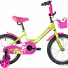 Детский велосипед Novatrack Twist New 16 2020 161TWIST.GNP20 (зеленый/розовый)