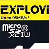 Exployd Premium Series microSDXC 512GB EX512GCSDXC10UHS-1-ELU3-W/A-AD