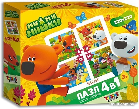 Мозаика/пазл Topgame Ми-ми-Мишки. Веселье 01359