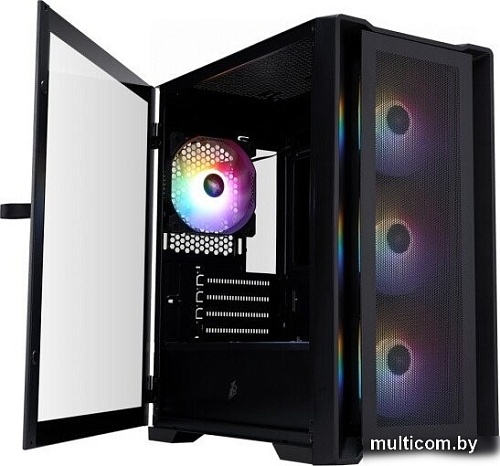 Корпус 1stPlayer TRILOBITE T4 MESH FRGB (черный)