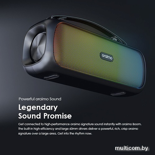 Беспроводная колонка Oraimo Bass Go Boom OBS-75D