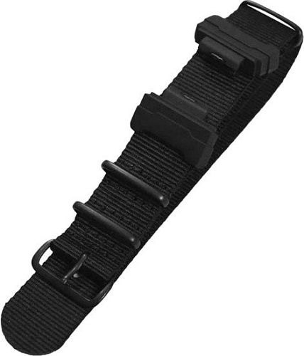 Ремешок Rumi Nato G-Loop нейлоновый для Casio G-Shock GW-6900/DW-5900C/DW-6600 (черный)