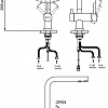 Смеситель Omoikiri Nagano-PVD-G (ONA-PVD-LG-35)