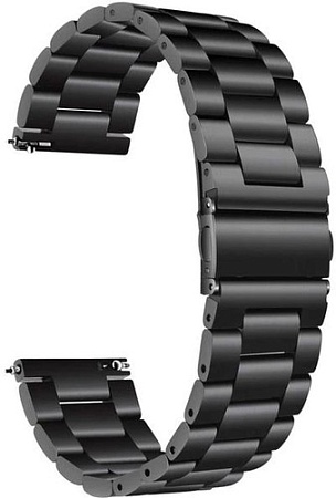 Браслет Rumi Heavy металлический 18 мм (черный)