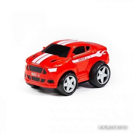 Полесье Крутой Вираж автомобиль гоночный №1 инерционный 78919