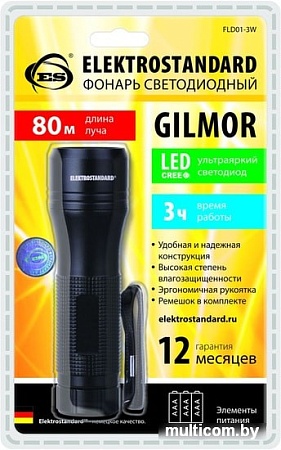 Фонарь Elektrostandard Gilmor FLD01-3W