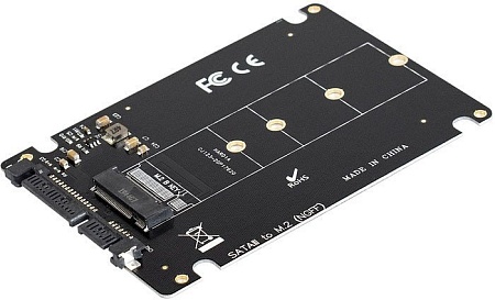 Адаптер ExeGate EXE-527 M.2 B key - 2.5&quot; SATA