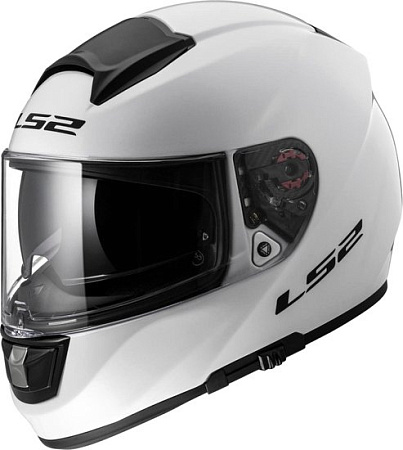 Мотошлем LS2 FF397 Vector FT2 Solid (M, white)