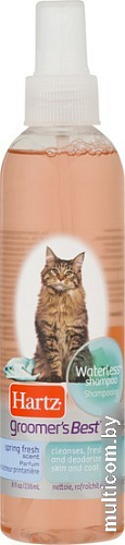 Шампунь Hartz Groomer's Best Waterless Cat Spring Fresh (236 мл)