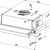 Кухонная вытяжка Faber Flexa Glass W A60 315.0547.827