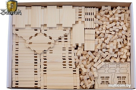 Сборная модель Лесовичок Замок №3