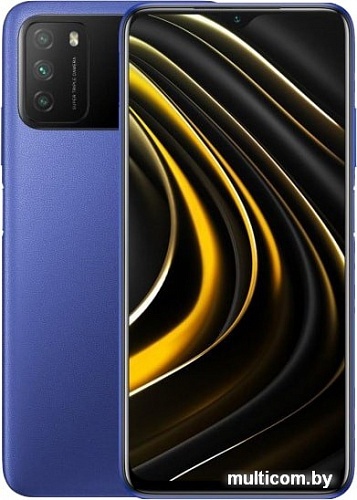 Смартфон POCO M3 4GB/128GB международная версия (синий)