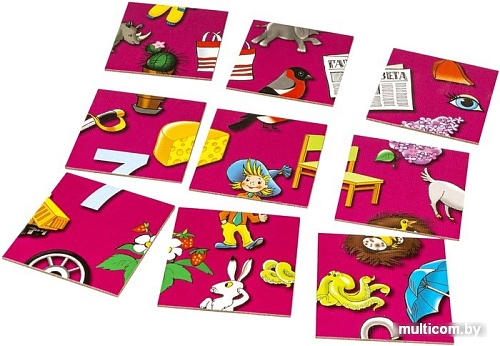 Развивающая игра Bondibon Логомозаика. Звуки [З], [З'] и [С], [С'] ВВ4249