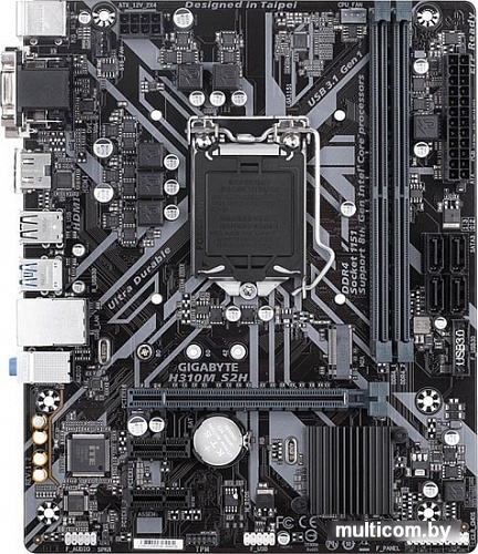 Материнская плата Gigabyte H310M S2H (rev. 1.2)