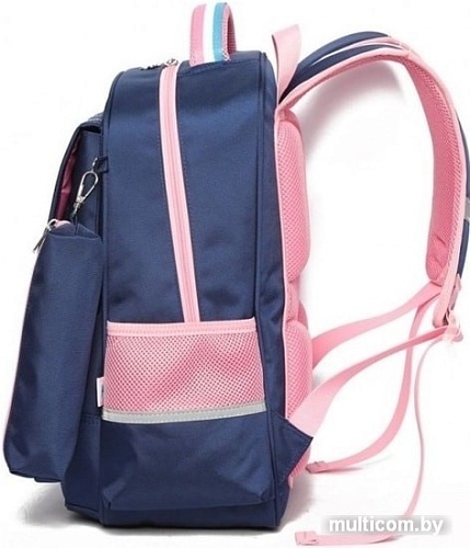 Рюкзак Sun Eight SE-2784 (темно-синий/розовый)