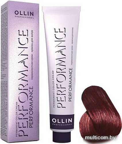 Ollin Professional Performance 6/6 темно-русый красный