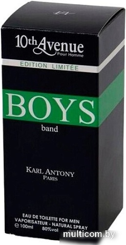 Туалетная вода Jean Jacques Vivier 10th Avenue Boy's Band Edition Limitee for Men EdT (100 мл)