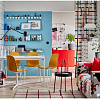Офисный стул Ikea Лейф-арне 893.049.65 (темно-желтый/бальсбергет белый)