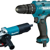 Дрель-шуруповерт Makita DK0117 (DF0300 + 9555HN)