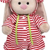 Классическая игрушка BUDI BASA Collection Зайка Ми в полосатом комбинезоне StM-506 (25 см)